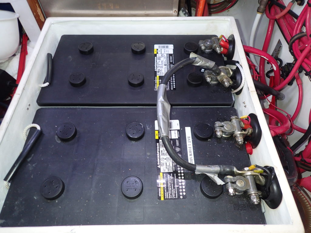 Batteries in box