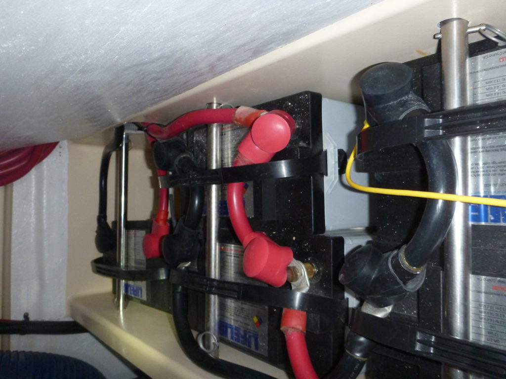 Well secured batteries